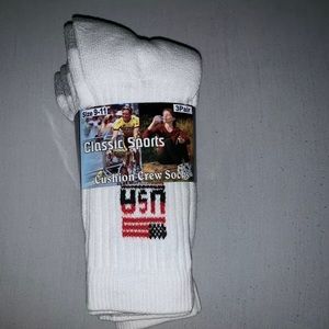 MENS CUSHION CREW SOCKS BRAND NEW | THREE PAIR